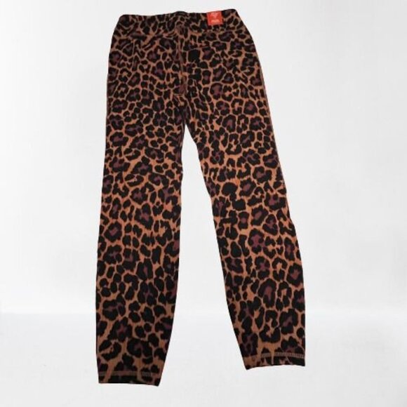 J.Crew Weekend 7/8 High-Rise Leggings Pants in Leopard Womens Medium AS045 New - Picture 1 of 8